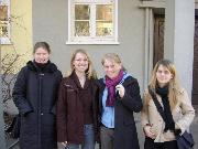 Team Löberitz in Bernburg: Antja, Stephie, Josi, Bekka