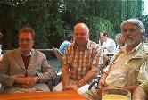 Die drei Präsidenten: Prof. Dr. Hilmar Drygas (Kassel), Konrad Reiß (Löberitz), Karl Kneip (Horst-Emscher)