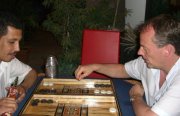 Drink zurückverdient: Backgammon