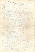 Autogramme, Olympia-Bulletin 1960