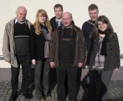 Löberitz III beim Sandersdorf-Spiel: Konrad, Josi, Andreas, Uwe, Heiko, Bekka