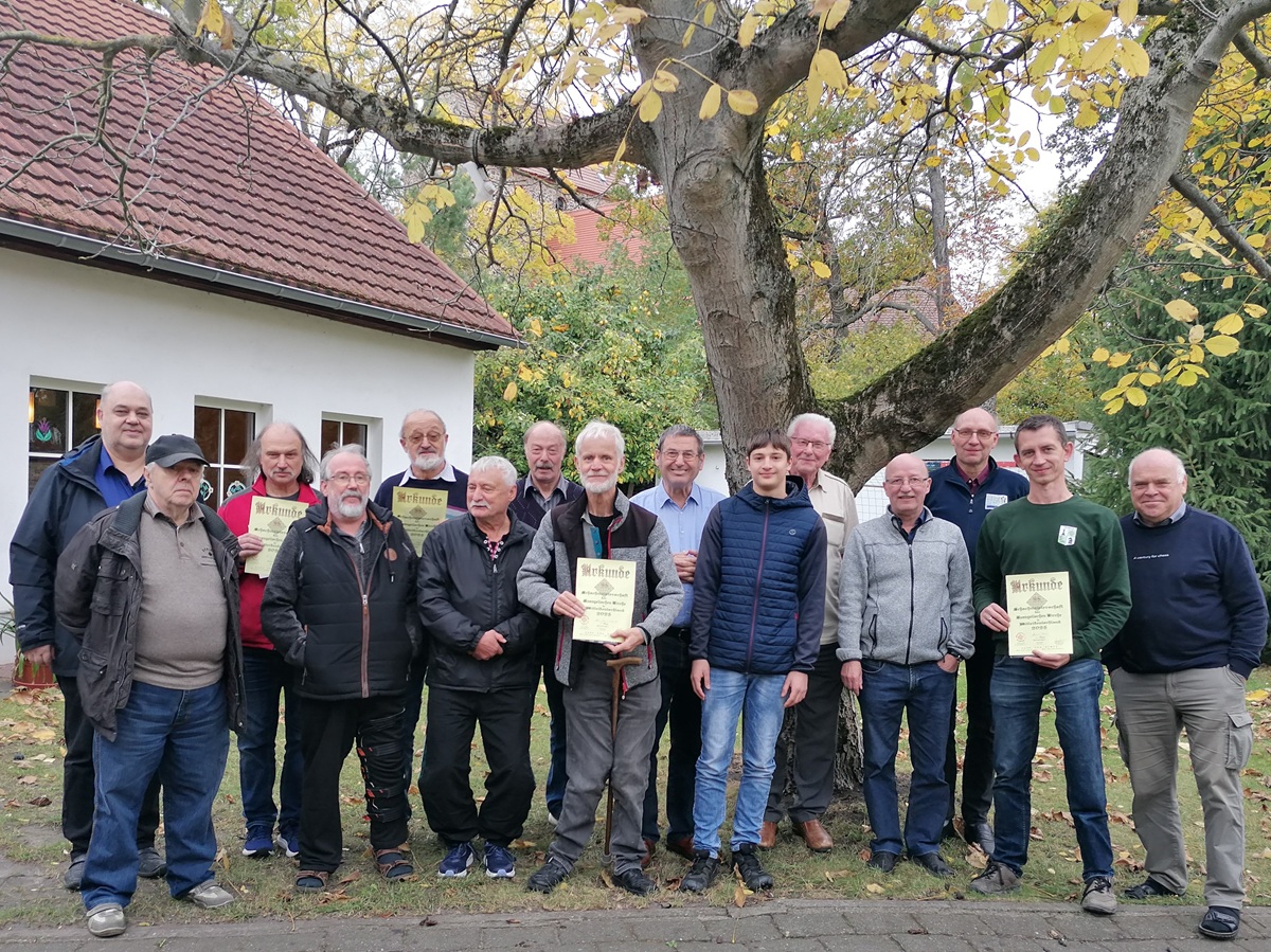 Die erfolgreichen Löberitzer Teilnehmer: Mark, Eddi, Lukass, Fynn, Sophie; es fehlt Noah