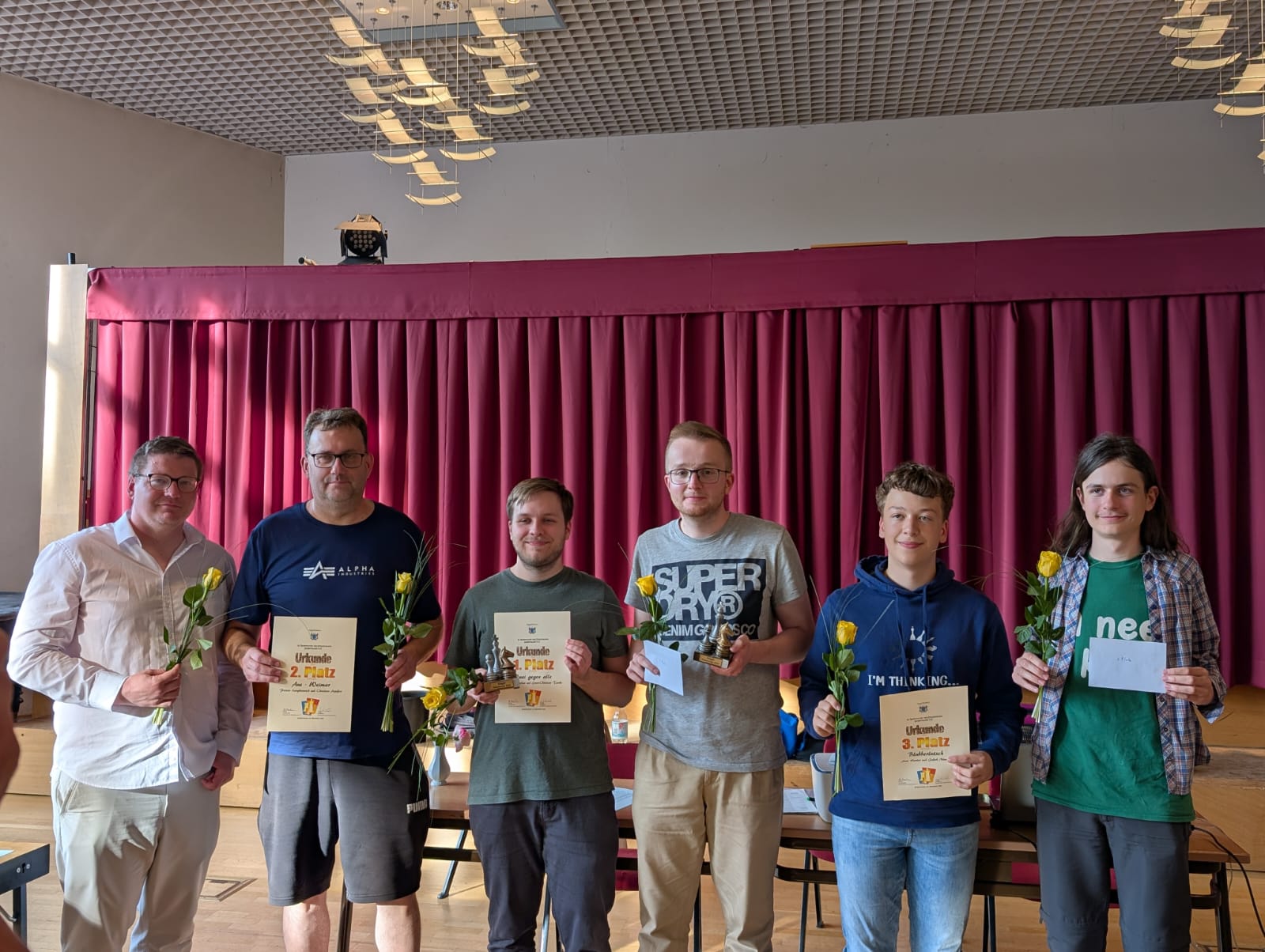 Siegerehrung Rosenturnier Siegerehrung Rosenturnier