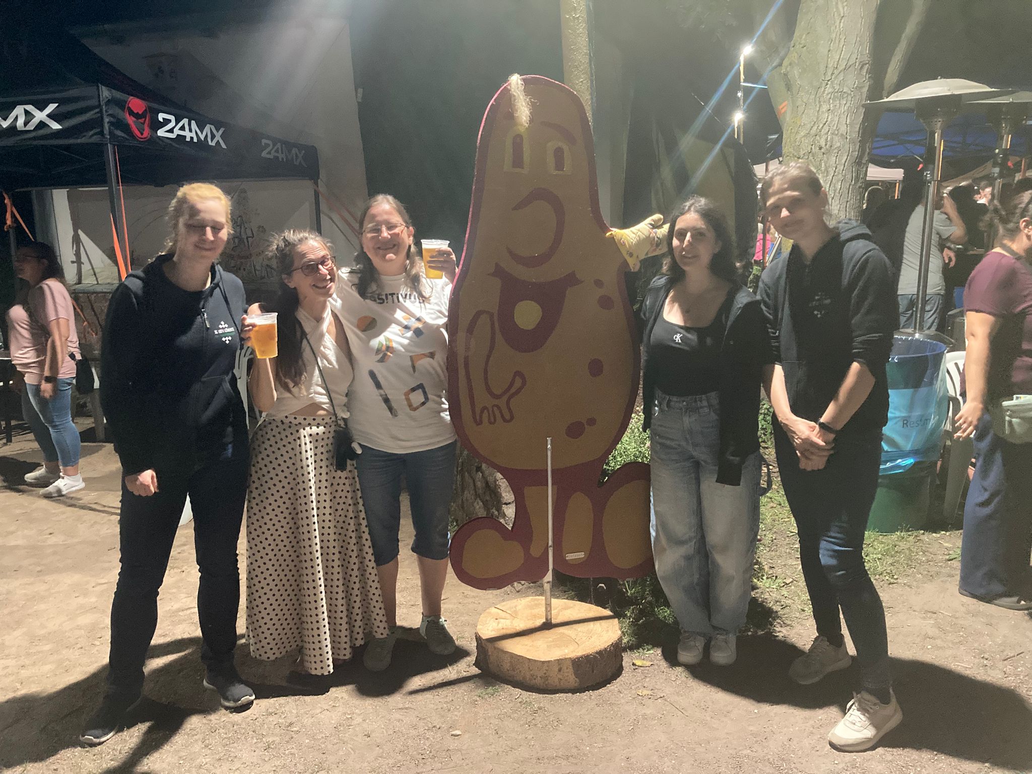 Volksfeststimmung am Abend Volksfeststimmung am Abend