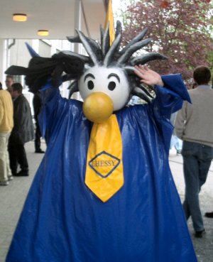 Chessy ist offizielles Maskottchen