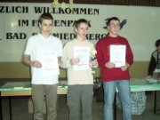 Siegerehrung U16m