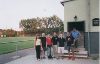 At Löberitz Chess club: Irina, Konrad, balloon, Valeria, Rayk, Martin, Mikly, Heiko
