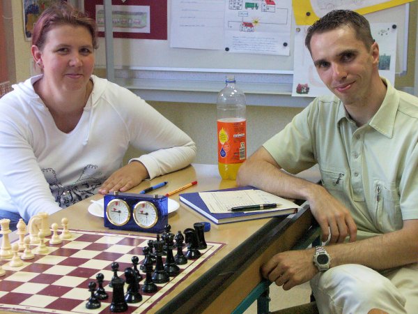 Schiri-Duo: Nina, Ronny