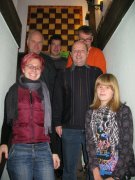 3. Mannschaft: Stephie, Konrad, Andreas, Uwe, Heiko, Patricia; Es fehlt Konstantin