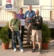 Pokalsieger: Normi, Harald, Simon, Christian