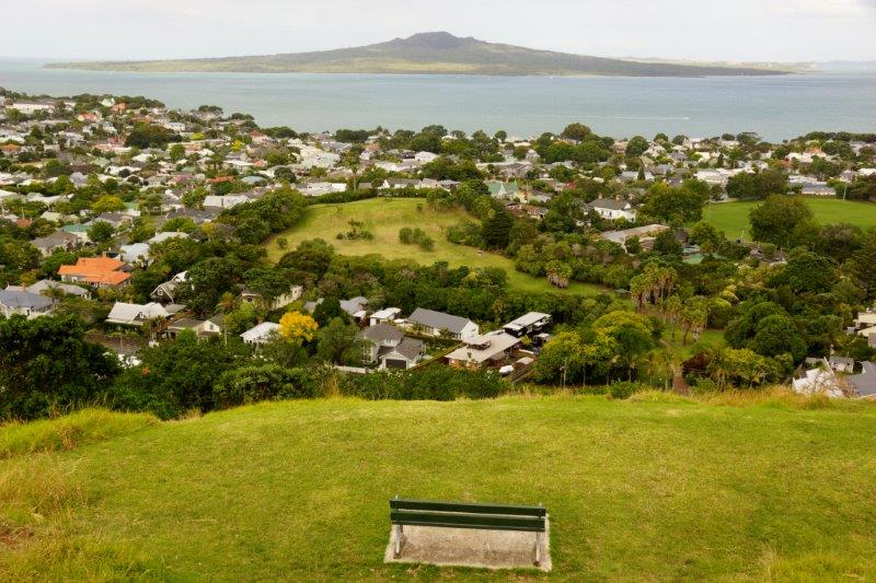 Blick auf Rangitoto Blick auf Rangitoto