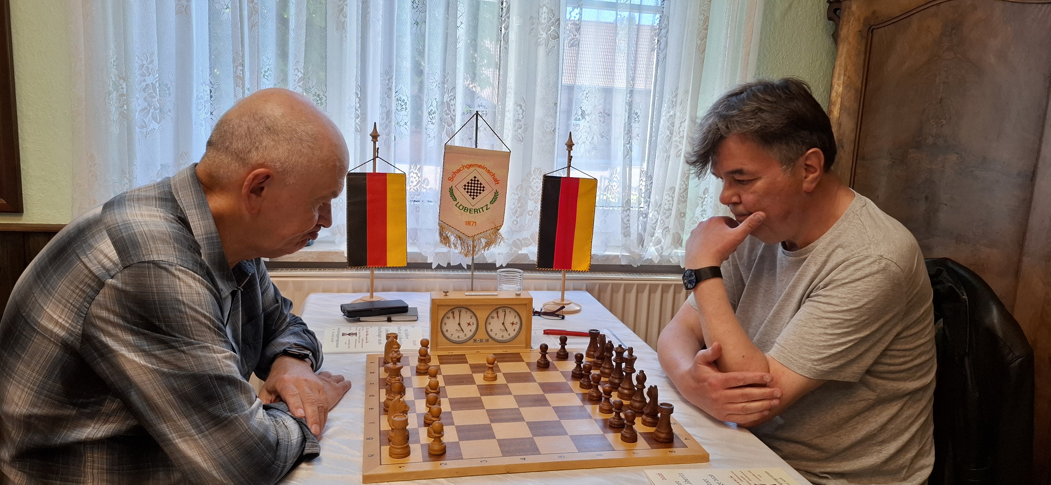 Gerhard K&ouml;hler (ersatzweise au&szlig;er Wertung) vs. Klaus Bischoff