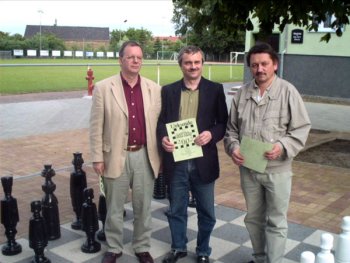 Manfred Schöneberg, GM Lothar Vogt, Harald Matthey