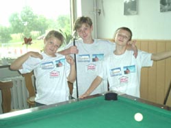 FS Halle beim Billard