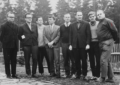 Teilnehmer und Trainer beim Ausscheidungsturnier Rabenberg: Fuchs, Pietzsch, Zinn, Golz, Platz, Hennings, Neukirch, R&auml;tsch